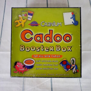 Cranium Cadoo Booster Box 300 Cards  Decoder Mask